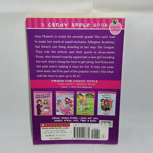🏷5/$20🏷 Candy Apple Book, Accidentally Fabulous - Lisa Papademetriou - Picture 3 of 5